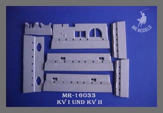 MR-16033 additional armor KV-1, complete set  TAMIYA  1:16