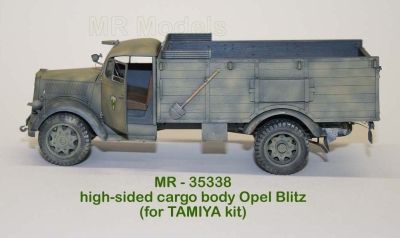 MR-35338  High side cargo bed with wheel arches for Opel Blitz (TAMIYA)