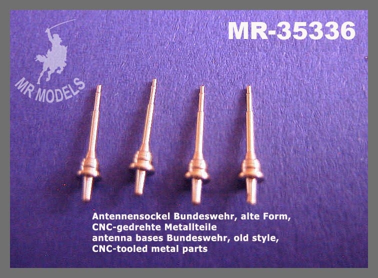 MR-35336  Antennensockel Bundeswehr, alte Form