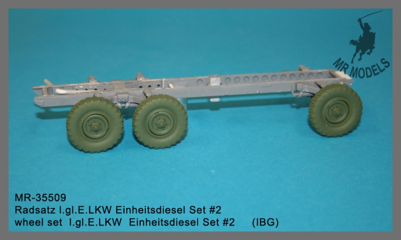 MR-35509 Radsatz l.gl.E.LKW Einheitsdiesel Set #2  (IBG)