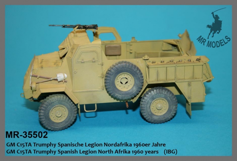 MR-35502  GM C15TA Trumphy Spanische Legion Nordafrika 1960er Jahre   (IBG)