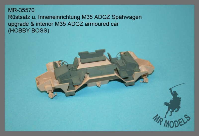 MR-35570 Rüstsatz u. Inneneinrichtung M35 ADGZ Spähwagen       (HOBBY BOSS)