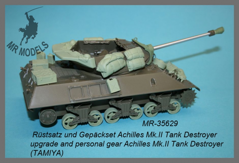 MR-35629  Gepäck und  Zubehör Achilles Mk.II Tank Destroyer   (TAMIYA)