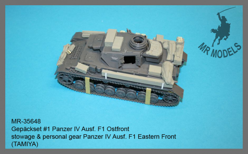 MR-35648   Gepäckset #1 Panzer IV Ausf. F1 Ostfront   (TAMIYA)