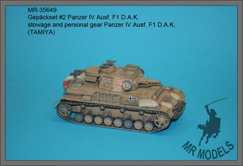 MR-35649  Gepäckset #2 Panzer IV Ausf. F1 D.A.K.     (TAMIYA)