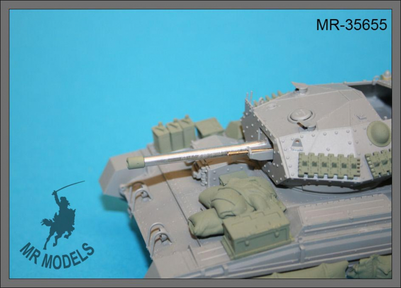 MR-35656  Gun barrel 57mm (6 Pdr.) Mk.V for Crusader Mk.III (Border Models)