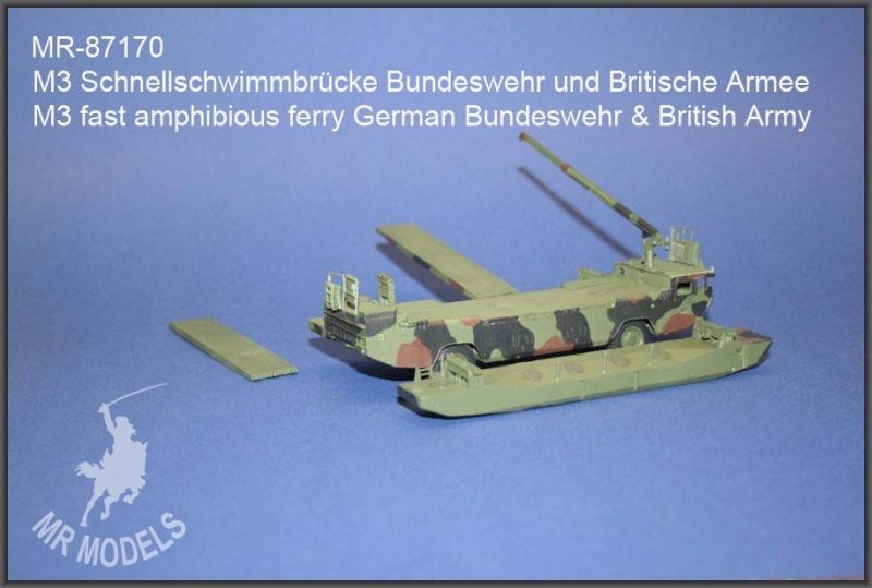 MR-87170 M3 Schnellschwimmbrücke Bundeswehr & Britische Armee