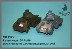 MR - 35064  Pantserwagen DAF M39  Niederlande  Neu überarbeitet