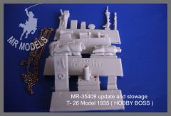 MR-35409 update and stowage T- 26 Model 1935 ( HOBBY BOSS )