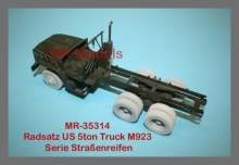 MR-35314 Radsatz US 5ton Truck M923 Serie Straßenreifen