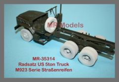 MR-35314 Radsatz US 5ton Truck M923 Serie Straßenreifen