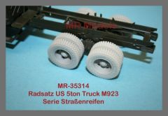 MR-35314 Radsatz US 5ton Truck M923 Serie Straßenreifen