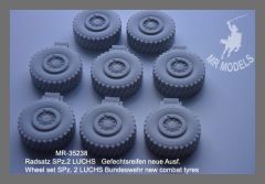 MR - 35238 Wheelset SPz.2A2 LUCHS comat tyres new type