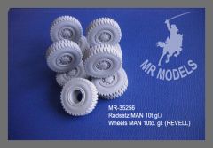 MR - 35256 Wheels MAN 10to. gl. [for REVELL]