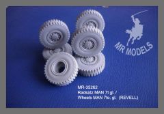 MR - 35262 Wheels MAN 7to. gl. [for REVELL]