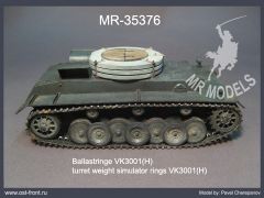 MR - 35376 Ballastringe  VK 3001 ( H ) ( TRUMPETER )