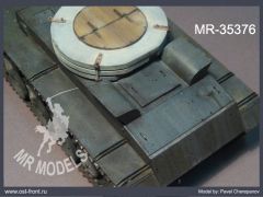 MR - 35376 turret weight simulator rings VK3001(H)     (TRUMPETER)