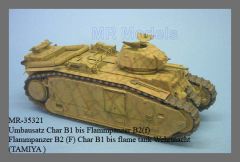 MR- 35321  Char B1 bis Flammpanzer B2(f) Conversion for TAMIYA