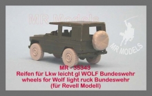 MR-35343  Rädsatz für Lkw leicht gl. WOLF der Bundeswehr