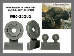 MR-35382  front wheels for Sd.Kfz. 8 TRUMPETER