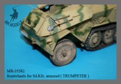 MR-35382  front wheels for Sd.Kfz. 8 TRUMPETER