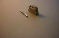 MR-35250 Matilda 2 CS gedrehtes Geschützrohr und Blende