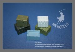 NEW !  MR-35412 modern plastic cases and containers (No.1)