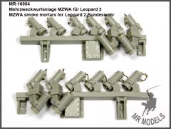 MR-16004   MZWA smoke mortars for Leopard 2 Bundeswehr  1:16