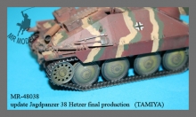 MR-48038  Rüstsatz Jagdpanzer 38 Hetzer Abschlußausführung