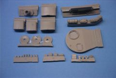 MR-48003 Detail set with CNC turned gun barrel Tiger I