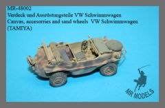 MR-48002  Canvas, accesorries and sand wheels VW Schwimmwagen