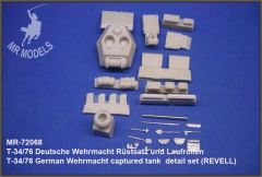 MR-72068  T-34/76 German Wehrmacht captured tank detail set