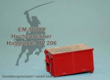EM-90008 Hochcontainer für Hägglunds BV 206