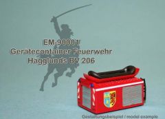 EM-90001  Gerätecontainer Feuerwehr für Hägglunds BV 206