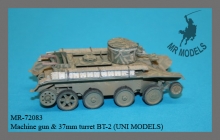 MR-72083  Machine gun & 37mm turret / update set BT-2