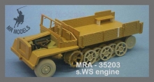 MR-35303  engine & detail set sWS unarmoured type (for ITALERI)