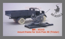 MR-35310  Flak mount frame 2cm Flak 38 for Opel Blitz 3to. (TRISTAR & TAMIYA OPEL BLITZ)