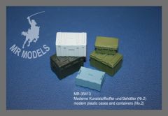 NEW !   MR-35413 modern plastic cases and containers (No.2)