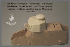 MR-35423 Renault Ft 17 Omnibus Turm