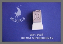 MR-16038 Fuel cans without carrier  M51 Supersherman 1:16