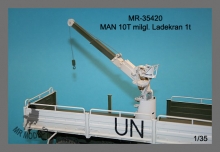 MR-35420 Ladekran für MAN 10t milgl.1t ( Revell )