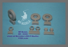 MR-35369 front wheels Mercedes L4500R Maultier     (ZVEZDA)