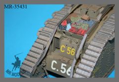 MR-35431  stowage and tow cables Mark IV Tank Male & Female ( Takom )