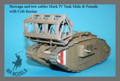 MR-35431  stowage and tow cables Mark IV Tank Male & Female ( Takom )