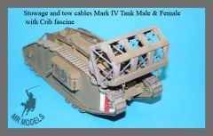 MR-35431  stowage and tow cables Mark IV Tank Male & Female ( Takom )