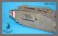 MR-35431  stowage and tow cables Mark IV Tank Male & Female ( Takom )