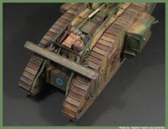 MR-35434 Mark IV Male Tank Beutepanzer mit Nordenfelt 57mm Kanonen