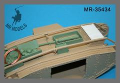 MR-35434 Mark IV Male Tank Beutepanzer mit Nordenfelt 57mm Kanonen