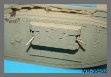 MR-35452 Lewis MG Set  Mark IV Female, 5 MG Läufe aus Messing,   (TAKOM)