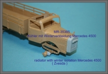 MR-35385 Kühler mit Winterverkleidung Mercedes 4500